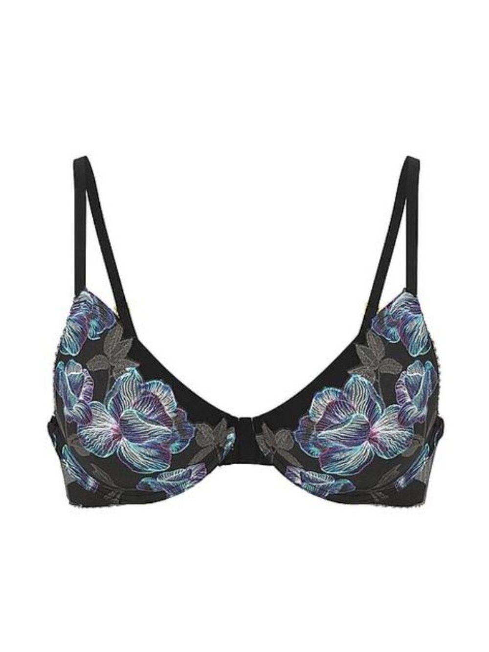 New! Victoria’s Secret Electric Orchid Embroidery Push-Up Bra 36D 34456